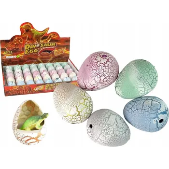 Figurka Líhnoucí se Dino Vejce Rostoucí 4 cm Bílé