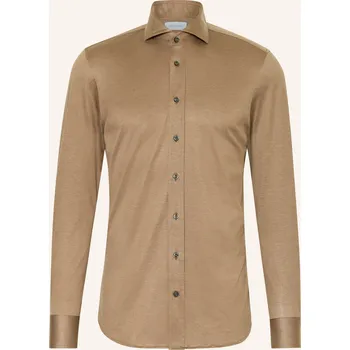 Pánská košile Baldessarini Pánská Jerseyová Košile Hugh Slim Fit, světle...