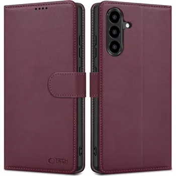 Náhradní kryt pro mobilní telefon Obal Tech-Protect Wallet Samsung Galaxy A36 / A56 / A37 5G Mulberry