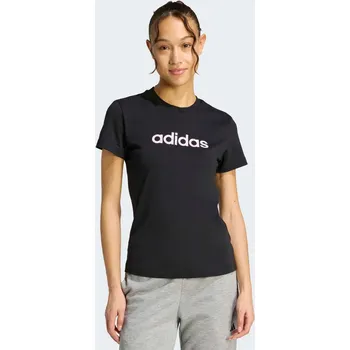 Pánská móda ADIDAS Dámské fitness tričko bavlněné L ČERNÁ