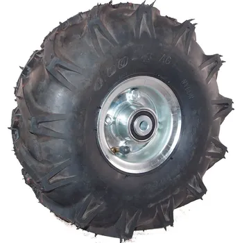 Pojezdové kolečko Nafukovací kolo na půleném pozinkovaném disku NB 260 GLP-TS-šípový -72x12mm 17560902