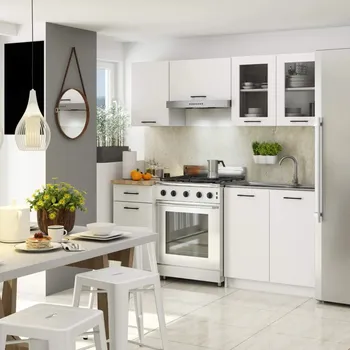 Kuchyňská pracovní deska Kuchyňská linka do paneláku 180 cm VERMINA - bílá