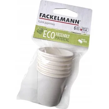 Party nádobí Papírové kelímky bílé 50 ml UNW 6 ks na kávové nápoje