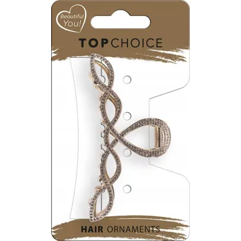 TOP CHOICE Spona do vlasů - L Zlatá