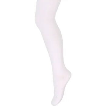 Dívčí oblečení MĚKKÁ BAVLNA - HLADKÉ PUNČOCHÁČE JARO/LÉTO 6-11 LET bílá 152-158