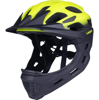 Cyklistická přilba LACETO Dětská integrální helma APEX S ČERNÁ|ŽLUTÁ