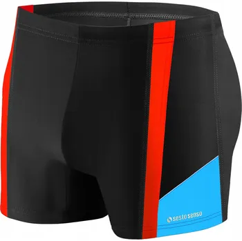 Sesto Senso kąpielówki męskie Boxerky BD 379 černé, velikost L