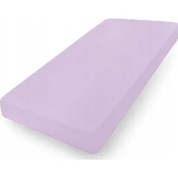 Prostěradlo Prześcieradło JERSEY Premium s gumou 180x200 Lila