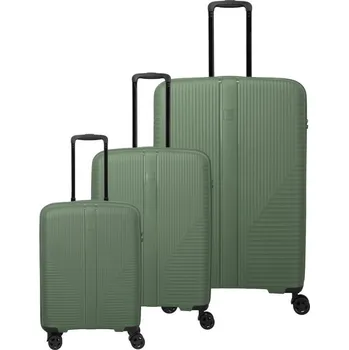 Travelite Air Stripe S,M,L Slim Green + DÁREK + Doprava ZDARMA