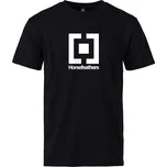 Tričko Horsefeathers Base T-Shirt Black XL