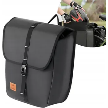 brašna na kolo Cyklistická brašna na nosič, voděodolná, boční, zadní, prostorná, velká