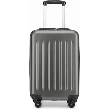 Lehký kabinový ABS+PC kufr Kono - šedo-černý - 33 L