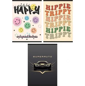 Set školních potřeb Zeszyt A4/32K kratka (3szt)