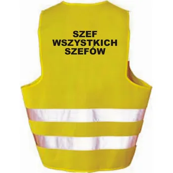 reflexní vesta REFLEXNÍ VESTA IMPREZ ŠÉF VŠECH ŠÉFŮ