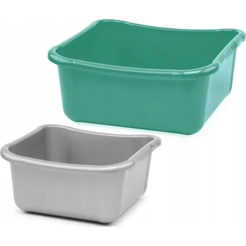 Sada čtvercových mís 8 a 12 l, mísa Mix barev, 2 ks v sadě