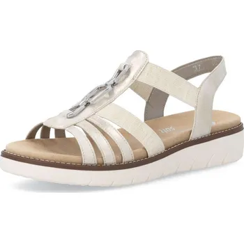 Dámské sandále Rieker Dámské sandály REMONTE D2041-90 zlatá S6 45