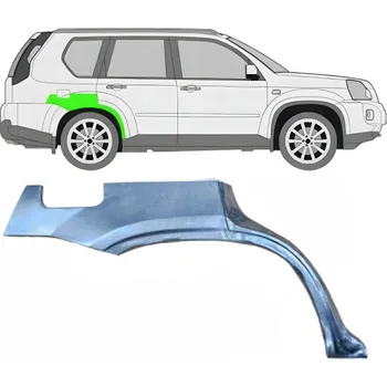 Blatník karosérie Lem zadního blatníku na Nissan X-TRAIL 2007-2014 / Pravá
