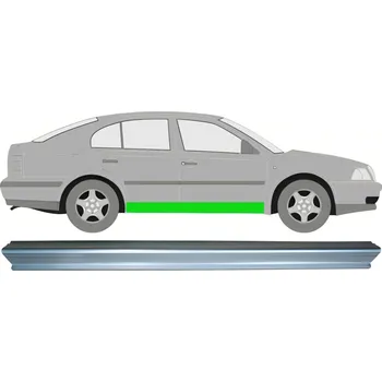 Prah karosérie Opravný plech prahu ŠKODA Octavia I 96-10