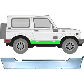 Prah karosérie Kompletní práh na Suzuki Samurai 1981-1998 / Pravá