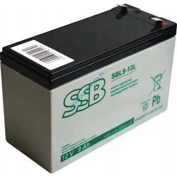 Záložní baterie Akumulátor SSB SBL 9-12L 12V 9Ah AGM