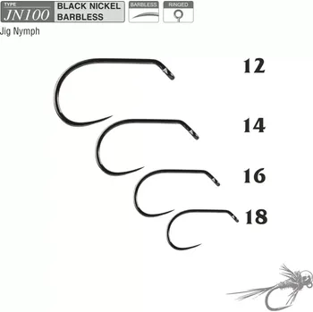 Muškařské háčky Traper Hikara JN100 vel. 16