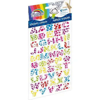 samolepka Konvexní Samolepky FIORELLO GR-NP134 písmena 170-248