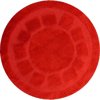 Koberec Koupelnový kobereček Ocean červený kruh