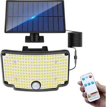 Venkovní osvětlení Pouliční lampa Dampod 300 W 1200 lm solární napájení