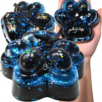 Výuková hračka KOČIČÍ PSÍ TLAPKA MAČKACÍ HRAČKA HRAČKA EDUKAČNÍ ANTISTRESOVÁ KOČKA Squishy brok