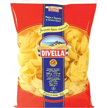 Široké těstoviny nudle Divella s příchutí 500 g