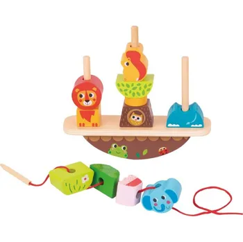 Hračka pro nejmenší Babu Balanční nasazování zvířátka