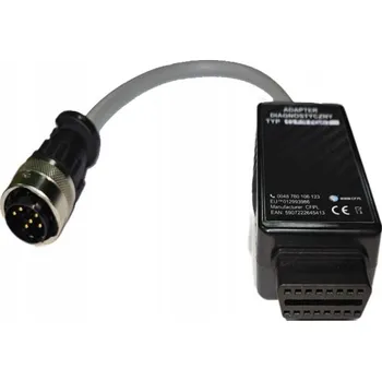 Autodiagnostika Diagnostický adaptér OBD2 16pin na 12pin pro motory Deutz, kompatibilní s Autel
