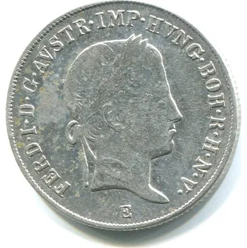 Ferdinand V. 20 Kreuzer 1841/E. Gyulafehérvár. Ag.