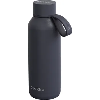 Termoska Nerezová termoláhev s poutkem Solid, 510ml, Quokka, slate