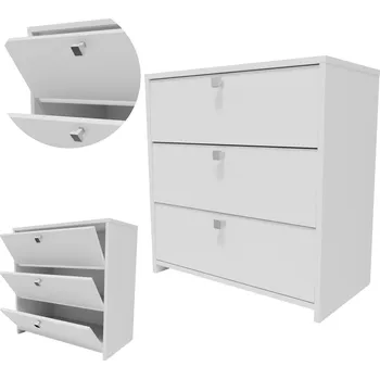 Botník Botník Matkam 60,01 x 62 x 31 cm bílý