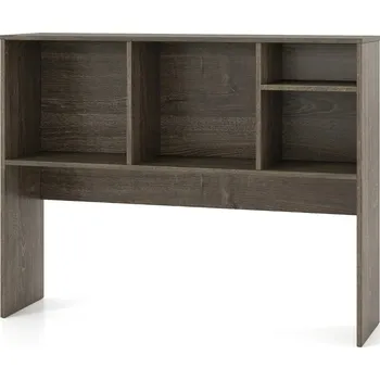 Psací stůl Regál Costway 94 x 73 x 25 cm šedý