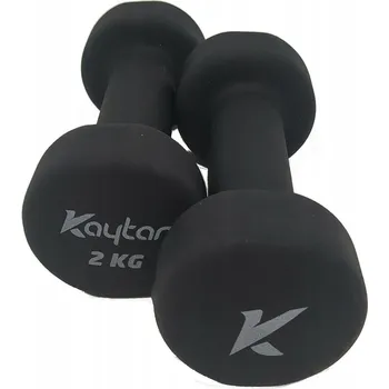 IP kamera Potažené/pogumované činky s pevnou hmotností Kaytan 2x 2 kg