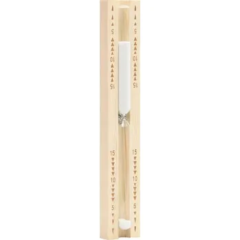 Přesýpací hodiny do sauny, 15minutové, masivní borové dřevo