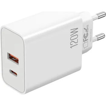 JELLICO síťová nabíječka EC02 PD 120W 1 x USB-C + 1 x USB