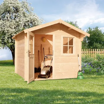 Zahradní domek Zahradní domek Lugano, severský smrk, 5,57 m², 28 mm&nbsp;CH028DAVID