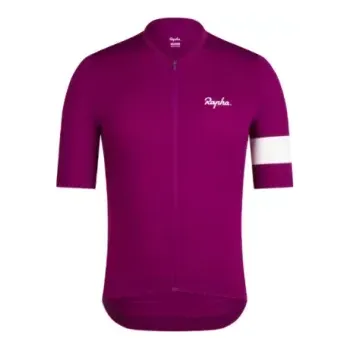 Cyklistické oblečení Rapha pánský lehký cyklistický dres Core, fialový - XXL