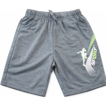 xcena Kraťasy Sport chlapecké šedé Velikost: 9 roků