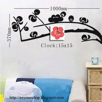 Hodiny Nástěnné hodiny vícebarevné 100 cm