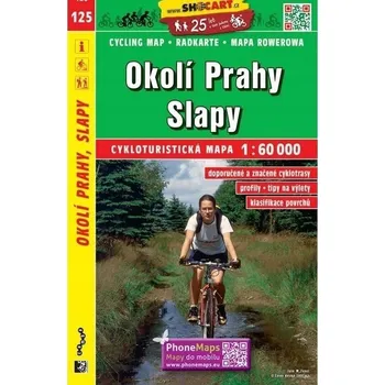 Okolí Prahy, Slapy 1:60 000