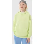 Dětská mikina 4F polyester zelená, velikost 164