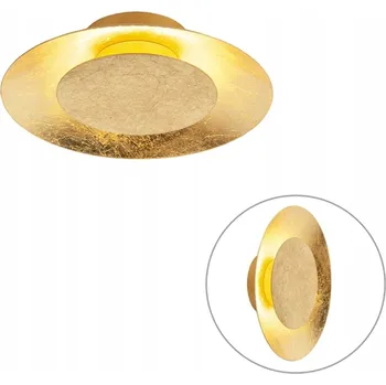 IP kamera Stropní reflektor kulatý QAZQA zlatý