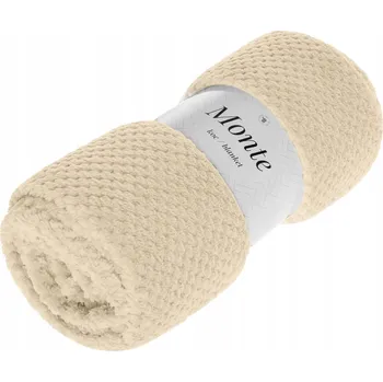 deka Deka Spod Igły i Nitki z mikrovlákna 150 cm x 200 cm béžová