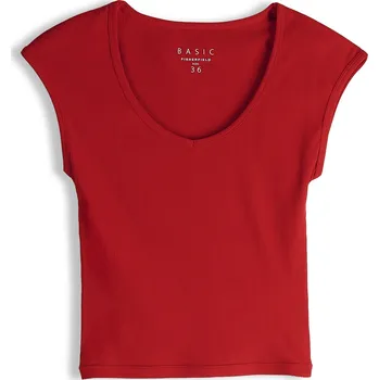 Dámské tričko GATE Základní žebrované tričko 36 226-0559/554