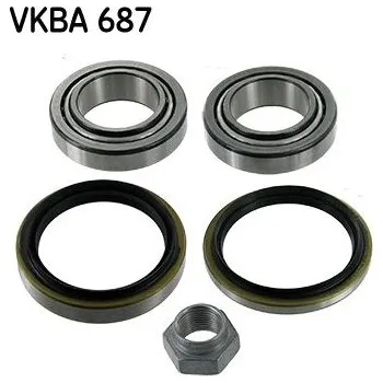 Sada ložisek kol SKF VKBA 687