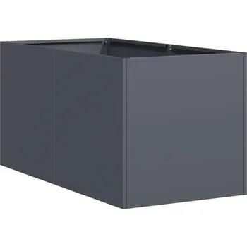 Truhlík Truhlík antracitový 40x80x40 cm ocel válcovaná za studena